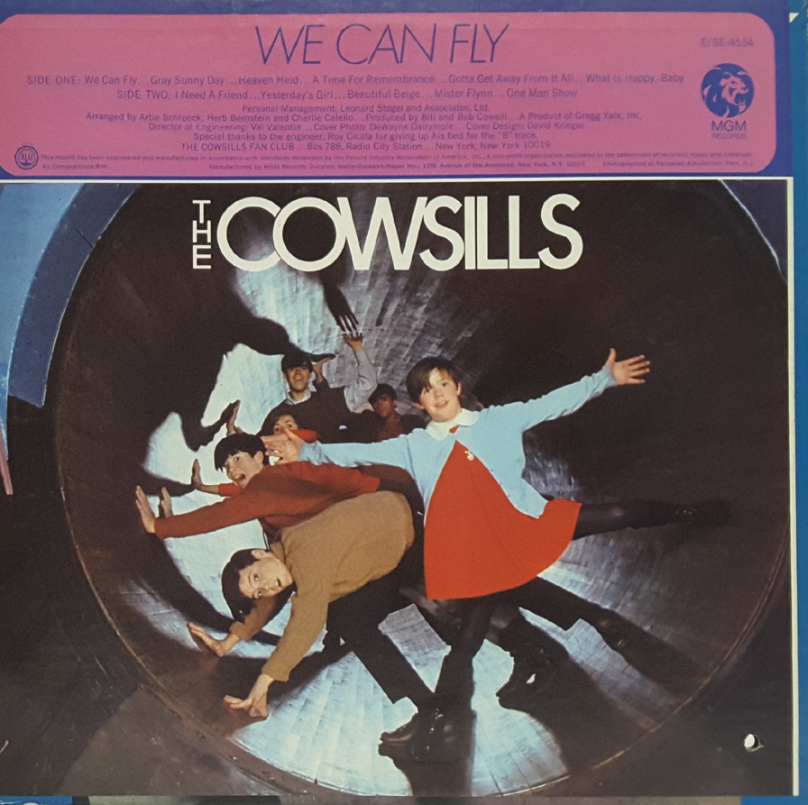 Cowsills - We Can Fly - back