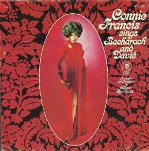 CONNIE FRANCIS - Sings Bacharach and David